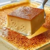 Flan de Baunilha da Vovó com caramelo dourado e textura cremosa