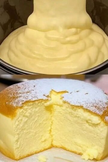 Bolo Japonês de Queijo
