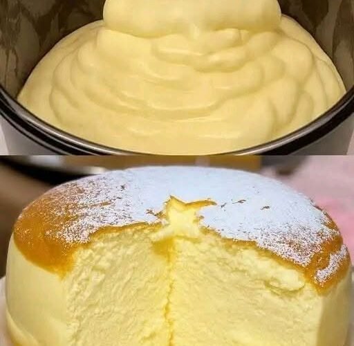 Bolo Japonês de Queijo