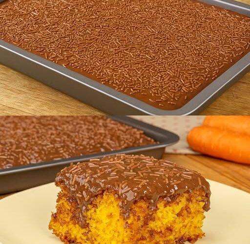 Bolo de Cenoura que não embatuma