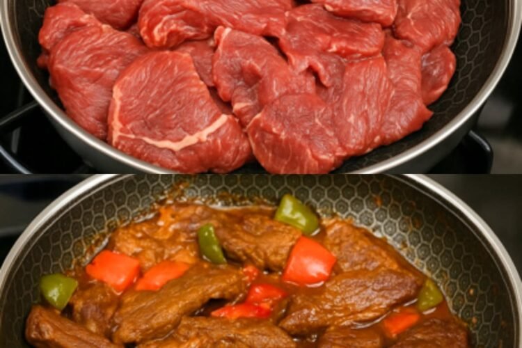 Carne macia em 5 minutos