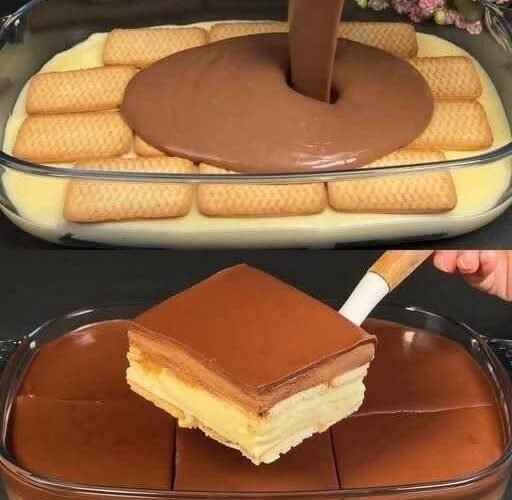 Gâteau froid aux biscuits Maria
