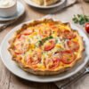 Quiche sans Pâte au Thon et à la Tomate