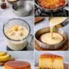 Sobremesa cremosa de banana caseira sem forno